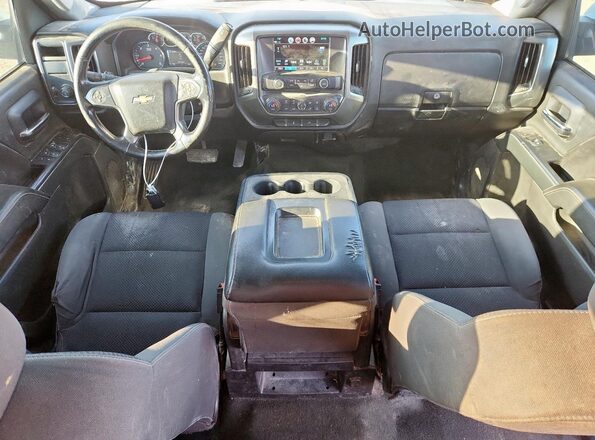 3GCPCREC8JG436587 2018 CHEVROLET SILVERADO White Вид панелі приладів