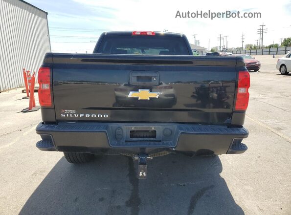 3GCUKPECXJG605891 2018 CHEVROLET SILVERADO Black Rear view