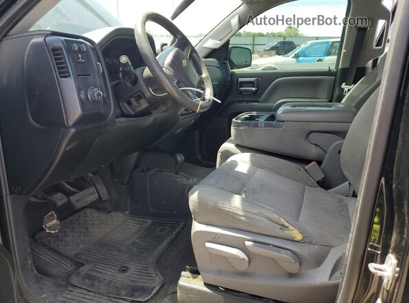 3GCUKPECXJG605891 2018 CHEVROLET SILVERADO Black Front interior view