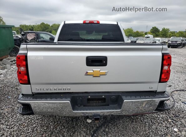 3GCUKREC0JG304381 2018 CHEVROLET SILVERADO Silver Հետևի տեսք