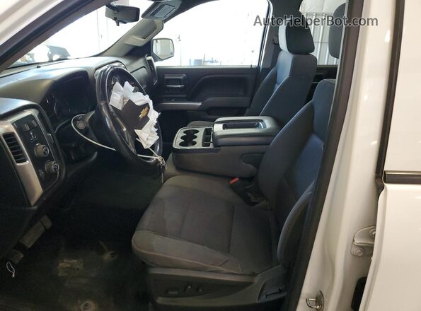 3GCUKREC2JG168190 2018 CHEVROLET 1500 Белый Вид салона спереди