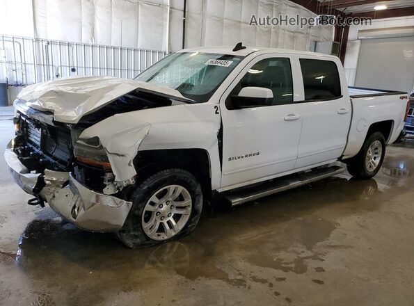 3GCUKREC2JG168190 2018 CHEVROLET 1500 Белый Передняя левая четверть