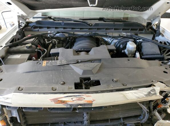 3GCUKREC2JG168190 2018 CHEVROLET 1500 Белый Вид задней части салона
