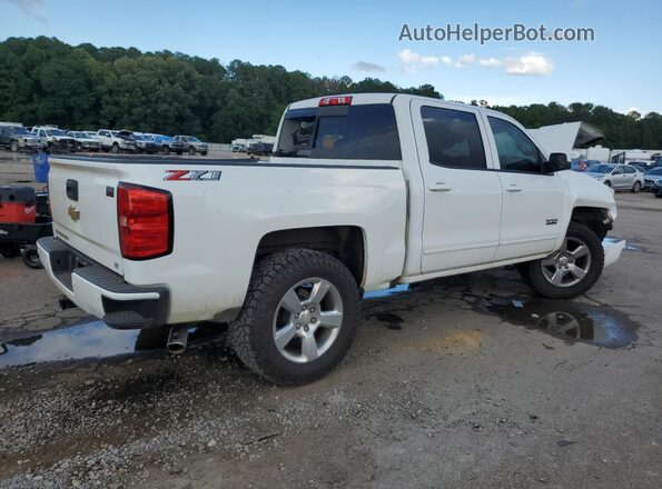 3GCUKREC9JG338917 2018 CHEVROLET SILVERADO Белый Задняя правая четверть