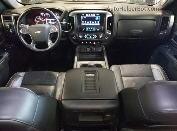 3GCUKSEC6GG206858 2016 CHEVROLET 1500 Черный Вид панели приборов