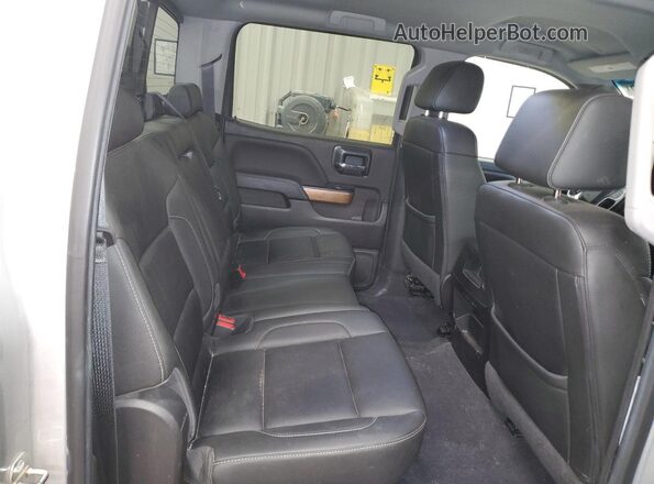 3GCUKSEJ0JG553575 2018 CHEVROLET SILVERADO Серебряный Вид задних сидений