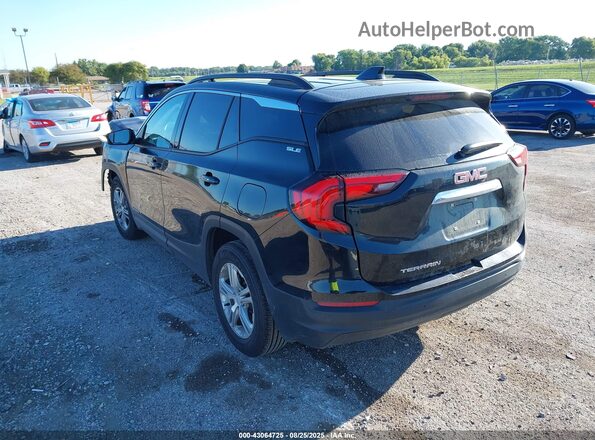 3GKALMEV3JL413790 2018 GMC TERRAIN Черный Задняя левая четверть