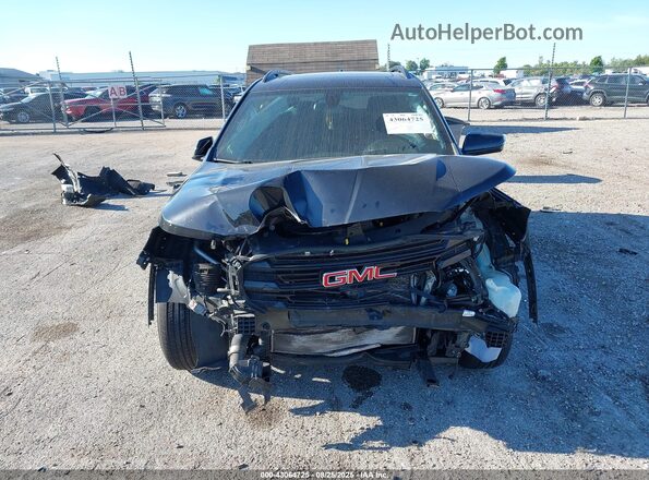 3GKALMEV3JL413790 2018 GMC TERRAIN Черный Вид задней части салона