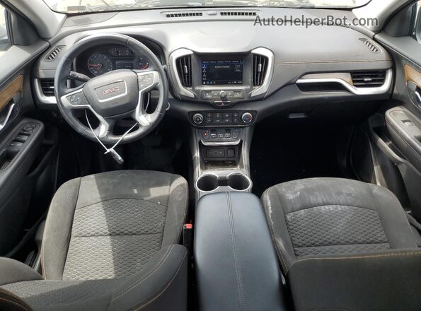 3GKALMEV4JL186058 2018 GMC TERRAIN Silver Vista del salpicadero
