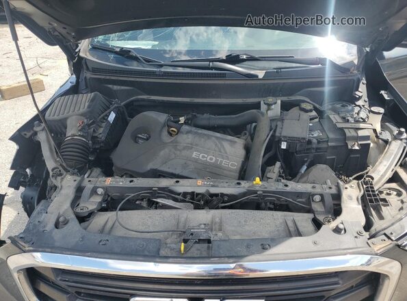 3GKALMEVXJL382568 2018 GMC TERRAIN Blue Engine compartment view