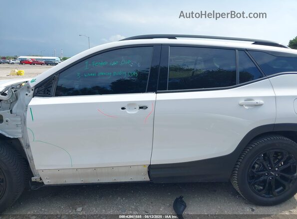 3GKALMEVXML328420 2021 GMC TERRAIN White 