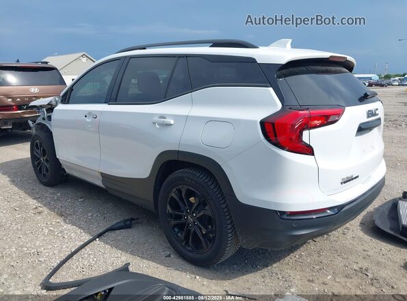 3GKALMEVXML328420 2021 GMC TERRAIN White Rear left