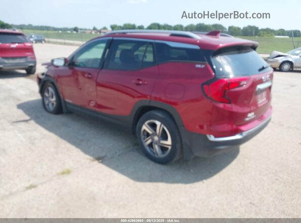 3GKALPEV2JL270025 2018 GMC TERRAIN Red Tył lewy