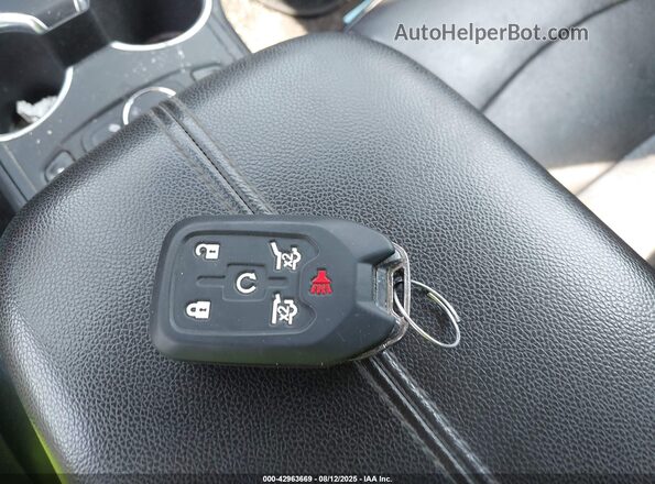 3GKALPEV2JL270025 2018 GMC TERRAIN Red Widok deski rozdzielczej
