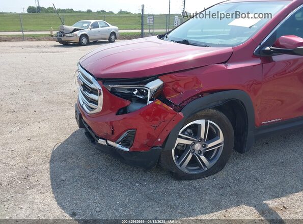3GKALPEV2JL270025 2018 GMC TERRAIN Red Widok z przodu