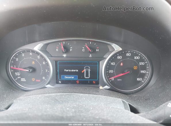 3GKALPEV2JL270025 2018 GMC TERRAIN Red Widok tylnych siedzeń