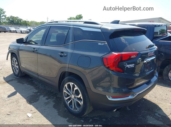3GKALPEX2JL278577 2018 GMC TERRAIN Серый Задняя левая четверть