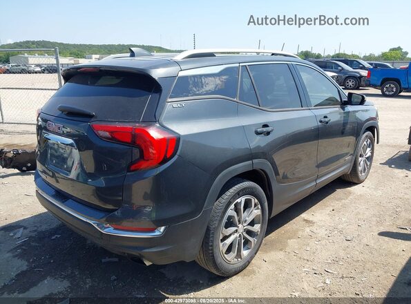 3GKALPEX2JL278577 2018 GMC TERRAIN Серый Задняя правая четверть