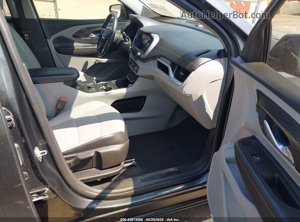3GKALPEX2JL278577 2018 GMC TERRAIN Серый Вид салона спереди