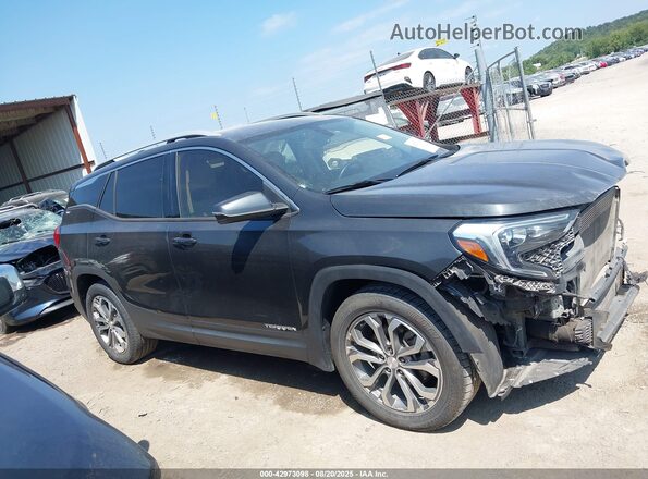 3GKALPEX2JL278577 2018 GMC TERRAIN Серый Вид щитка приборов