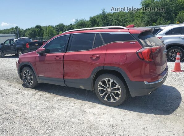 3GKALPEX4JL183308 2018 GMC TERRAIN Red Задня ліва чверть