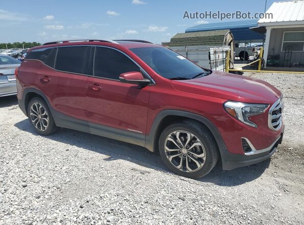 3GKALPEX4JL183308 2018 GMC TERRAIN Red Передня права чверть