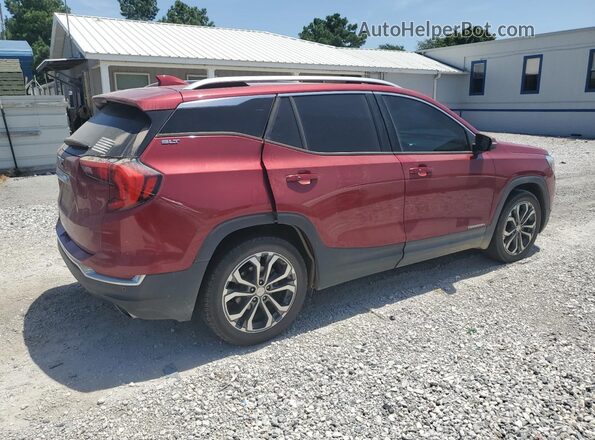 3GKALPEX4JL183308 2018 GMC TERRAIN Red Задня права чверть