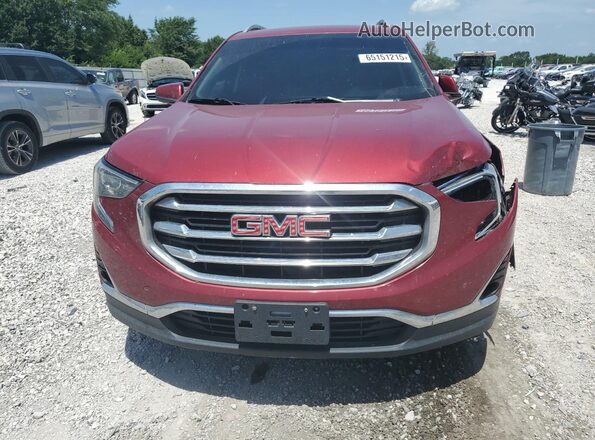 3GKALPEX4JL183308 2018 GMC TERRAIN Red Вид спереду