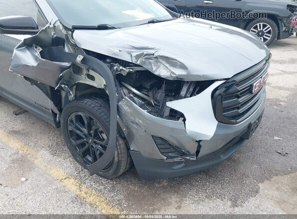 3GKALTEV0ML309143 2021 GMC TERRAIN Gray წინა ხედი