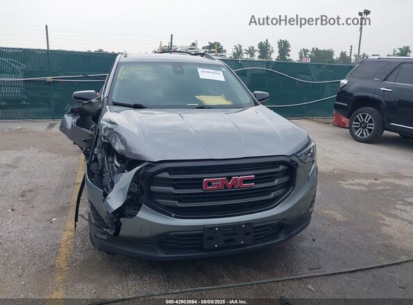3GKALTEV0ML309143 2021 GMC TERRAIN Gray ხელსაწყოთა პანელის ხედი