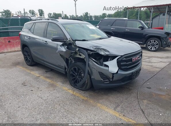 3GKALTEV0ML309143 2021 GMC TERRAIN Gray წინა მარჯვენა
