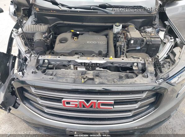 3GKALTEV0ML309143 2021 GMC TERRAIN Gray უკანა ხედი