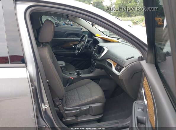 3GKALTEV0ML309143 2021 GMC TERRAIN Gray წინა სალონის ხედი