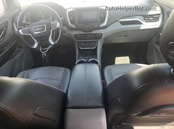 3GKALWEU2JL223353 2018 GMC TERRAIN White Вид панелі приладів