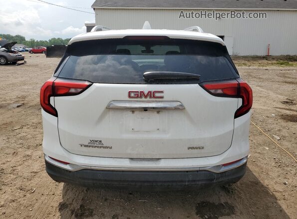 3GKALWEU6JL253603 2018 GMC TERRAIN White Rear view