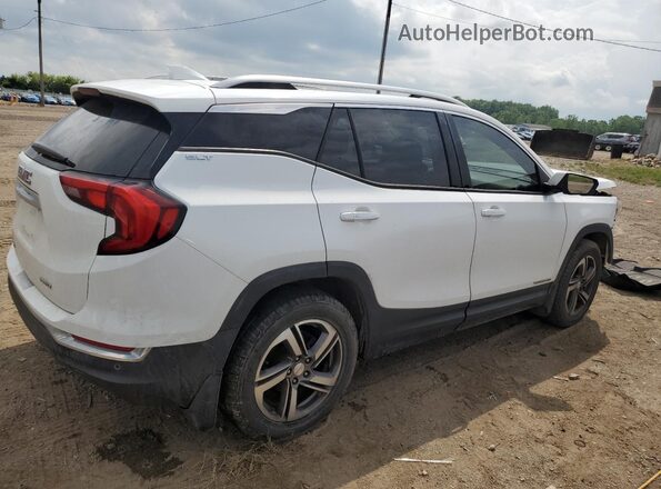 3GKALWEU6JL253603 2018 GMC TERRAIN White Rear right