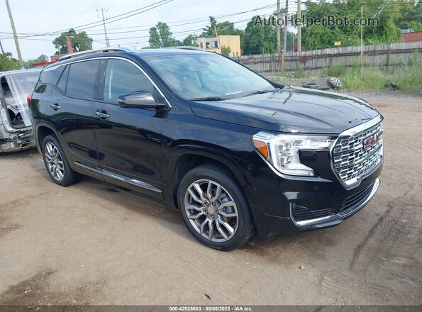 3GKALXEG5PL215028 2023 GMC TERRAIN Черный Передняя правая четверть