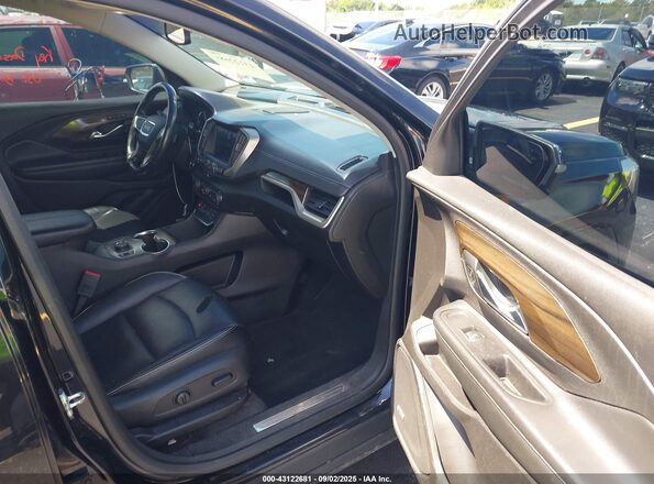 3GKALXEX2JL129909 2018 GMC TERRAIN Black წინა სალონის ხედი