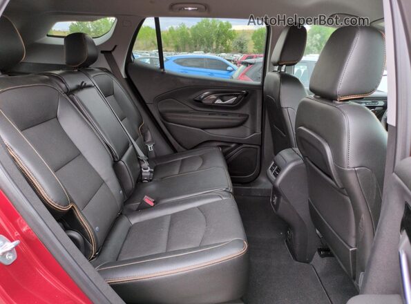 3GKALYEG3PL161850 2023 GMC TERRAIN Red Widok wnętrza z tyłu
