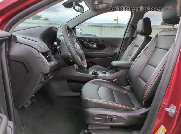 3GKALYEG3PL161850 2023 GMC TERRAIN Red Widok wnętrza z przodu