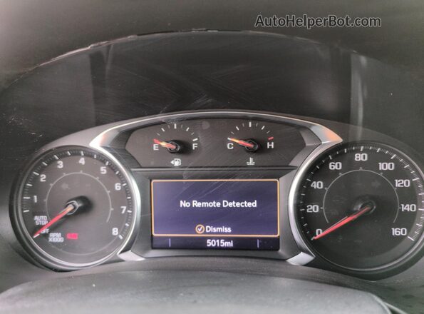 3GKALYEG3PL161850 2023 GMC TERRAIN Red Widok zestawu wskaźników