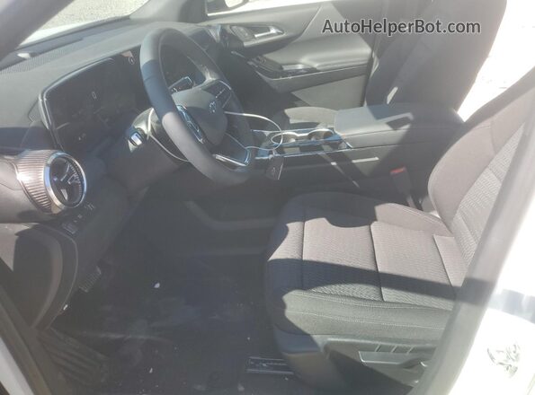 3GNAXHEG7SL277021 2025 CHEVROLET EQUINOX White წინა სალონის ხედი