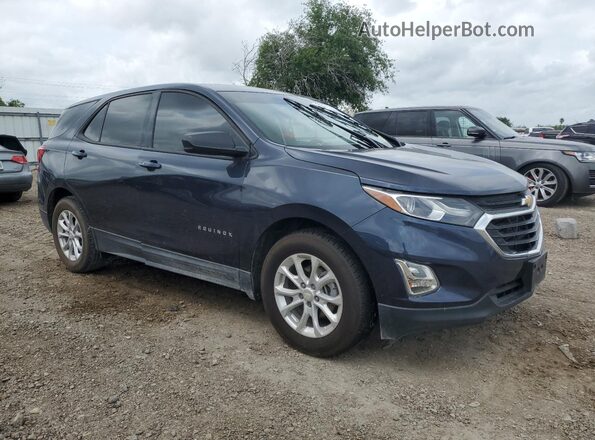 3GNAXHEV9JS529290 2018 CHEVROLET EQUINOX Blue Front right