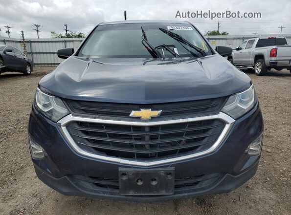 3GNAXHEV9JS529290 2018 CHEVROLET EQUINOX Blue Front view