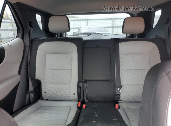 3GNAXHEV9JS529290 2018 CHEVROLET EQUINOX Blue Rear seats view
