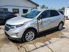 2018 Chevrolet Equinox Lt Silver vin: 3GNAXJEV2JS642568