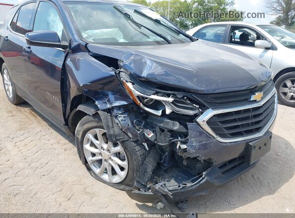 3GNAXJEV9JS554567 2018 CHEVROLET EQUINOX Blue Front view