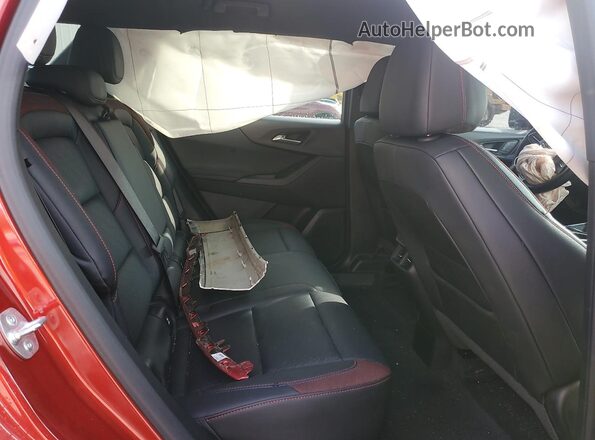 3GNAXLEG8SL184270 2025 CHEVROLET EQUINOX Red Rear interior view