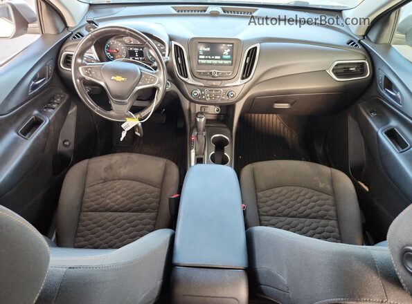 3GNAXSEV0JS572428 2018 CHEVROLET EQUINOX Коричневый Вид панели приборов
