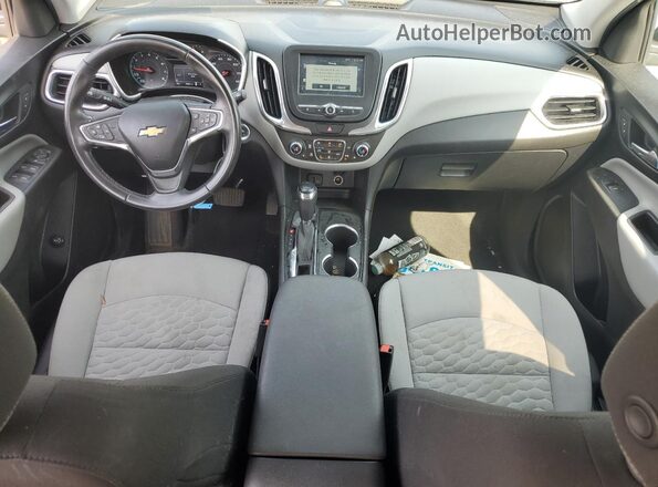 3GNAXSEV3JS514751 2018 CHEVROLET EQUINOX Blue Dashboard view